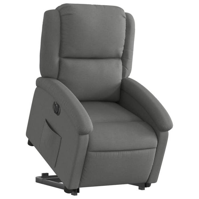 VidaXL Fauteuil Inclinable Électrique, Chaise de Relaxation avec Dossier et Repose-pied Réglables, Siège de Salon, Moderne, 3204189