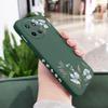 Encounter Flowers Phone Case For OPPO Realme  12 11 10 9 9i 8 8i 7 Pro Plus C35 C21Y C25Y C25 4G 5G Liquid Silicone Cover