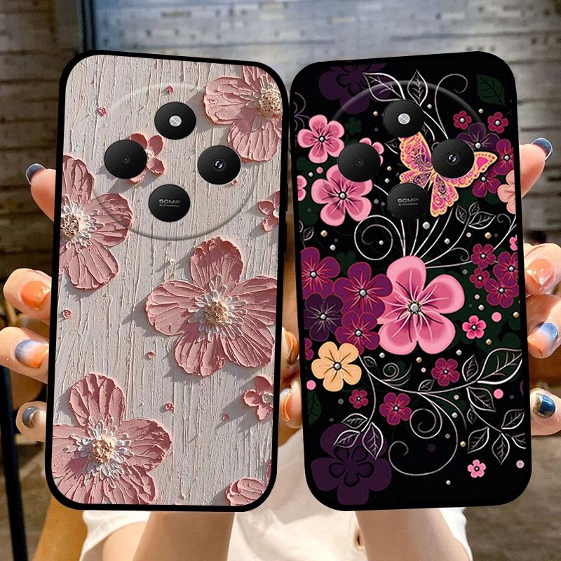 Für Redmi 14C 4G Weiche Hülle 14R Stilvolle Cartoon-Bemalte TPU-Silikon-Handyhülle Für Xiaomi Poco C75 4G 5G Stoßfeste Coque Hüllen