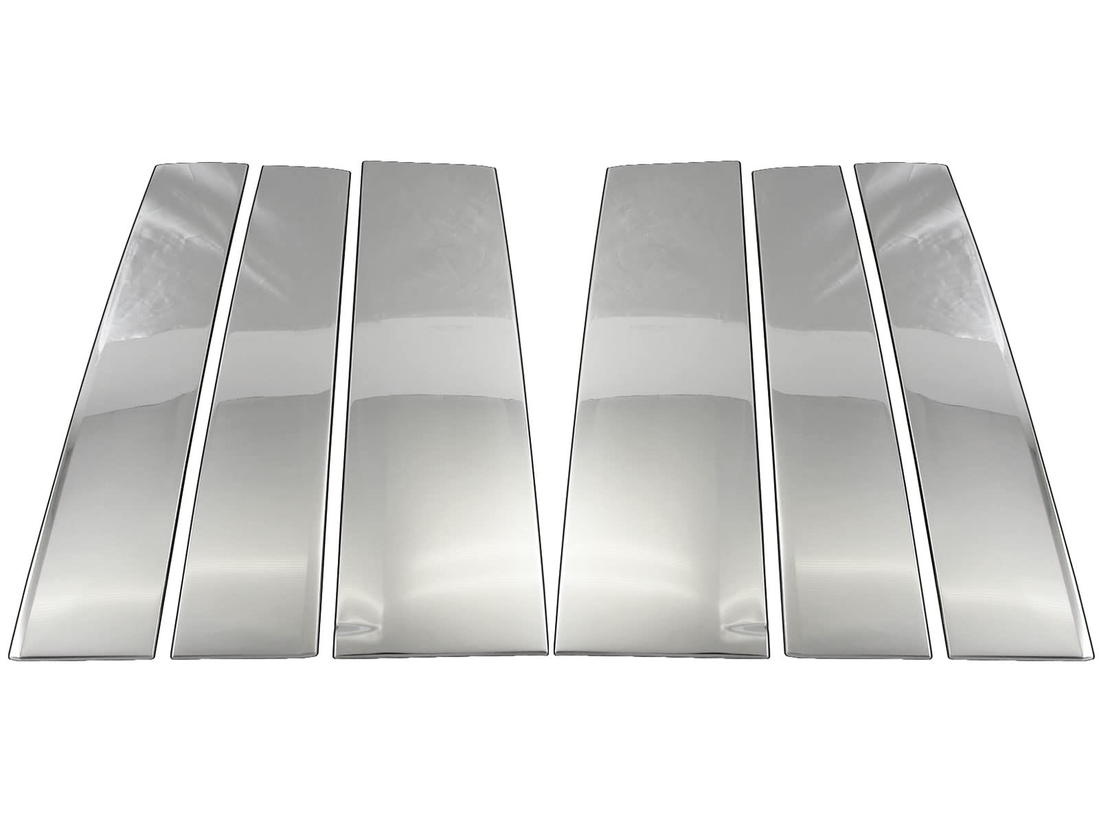 

BRIGHTZ Панели стоек с покрытием из нержавеющей стали для Step WGN Spada и RP8 с RP Ultra-Mirror (Набор из 6 предметов) РП6, РП7, (Совместимые визоры) [PIL-SIL-453]
