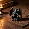 Indoor Table Ornaments Resin Gargoyle Statue, Medieval Gothic Sculpture, Artistic Horror Tabletop Figurines for Living Room Decorative Craft