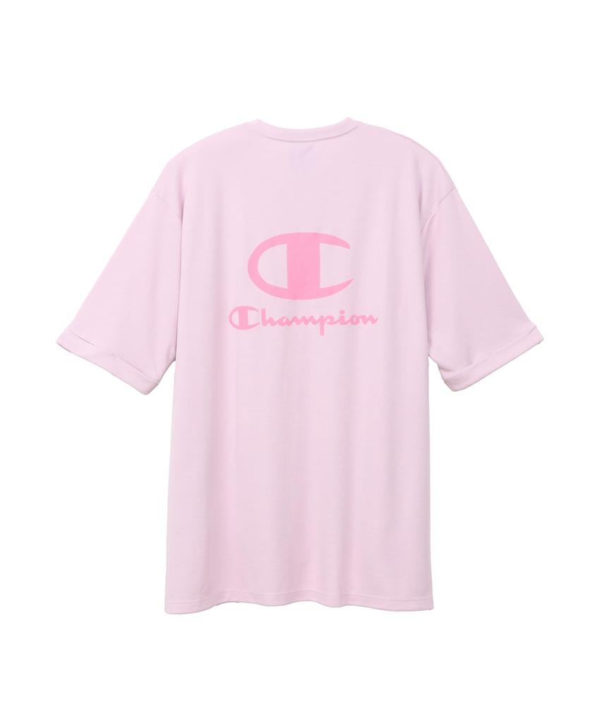 Champion Sports Cherry Short Round UV Heat Rubber Print Women's T-Shirt, CW-BS309, Pink, Sleeve, Neck, Quick-Drying, Stretch, Protection, Shielding,