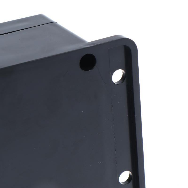 1/3 Stück Kunststoff Elektronik Projekt Instrumentengehäuse Ip65 Wasserdicht Schwarze Anschlussdose Outdoor Behälter Stromgehäuse Werkzeuge