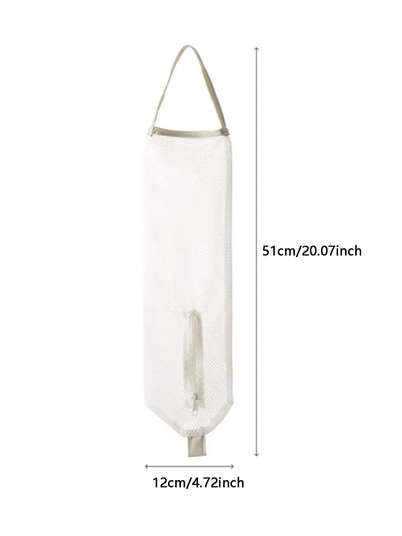 

1pc Hanging Garbage Bag Storage Mesh Bag, Trash Bag Dispenser For Kitchen