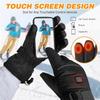 Hand Warmer Heated Gloves Waterproof Snowboard Ski Gloves Electric Thermal Gloves  Winter Outdoor