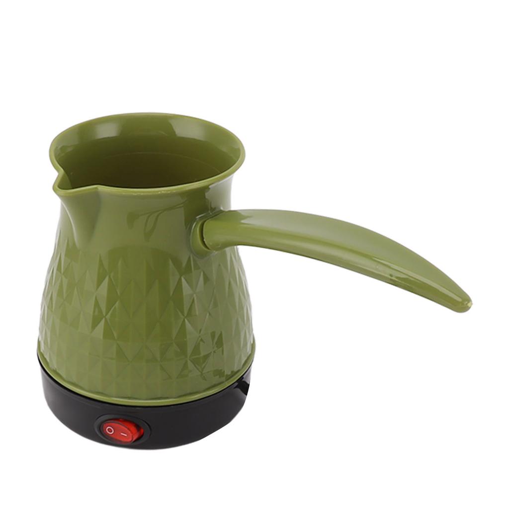 500ML Electric Coffee Pot Fast Heating Dual Protection Portable Coffee Pot with Detachable Handle 600W