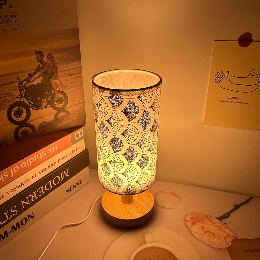 Brief Eye Protection Lamp Sitting Room Study Decoration Creative Three-color Dimming Bedside Lamp