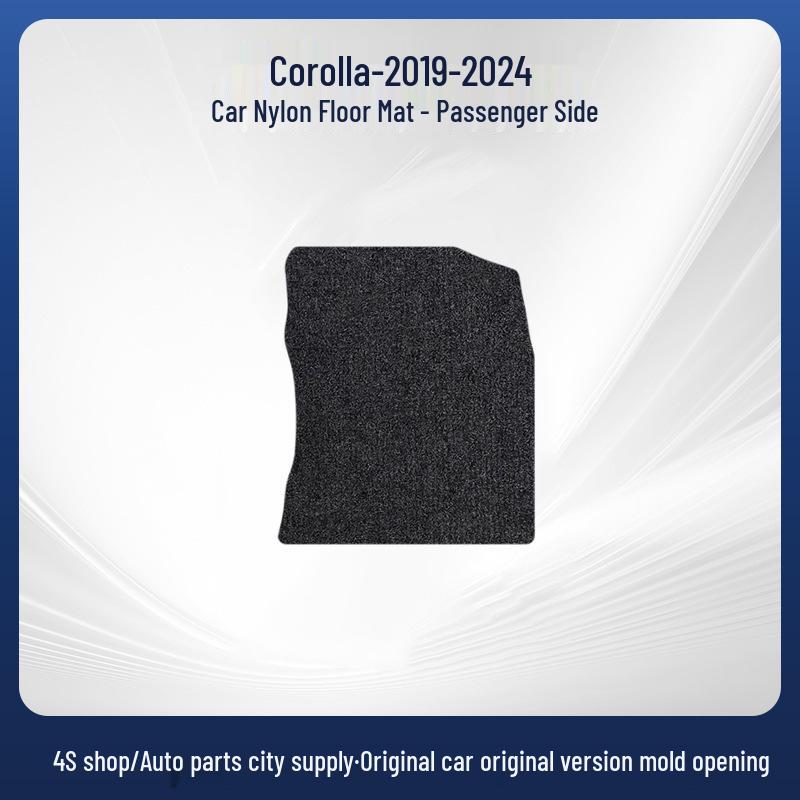 Nylon Car Floor & Trunk Mats for 2019-2024 Toyota Corolla - Durable & Wear-Resistant