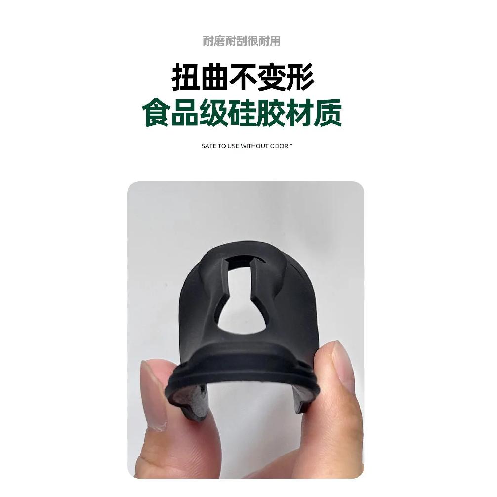 For Chery iCAR V27 Silicone Door Lock Protective Cover, Door Limiter, Shock Pad, Car Waterproof Modification Upgrade Accessories