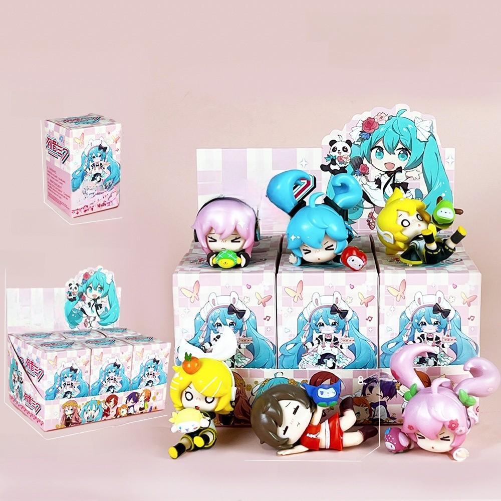 Hatsune Miku Pvc Figurine Collection Set With Assembly For Anime Enthusiasts And Display