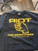 RIOT FIRE DOWN UNDER PROMOTIONAL TEE T-shirt 2XL
