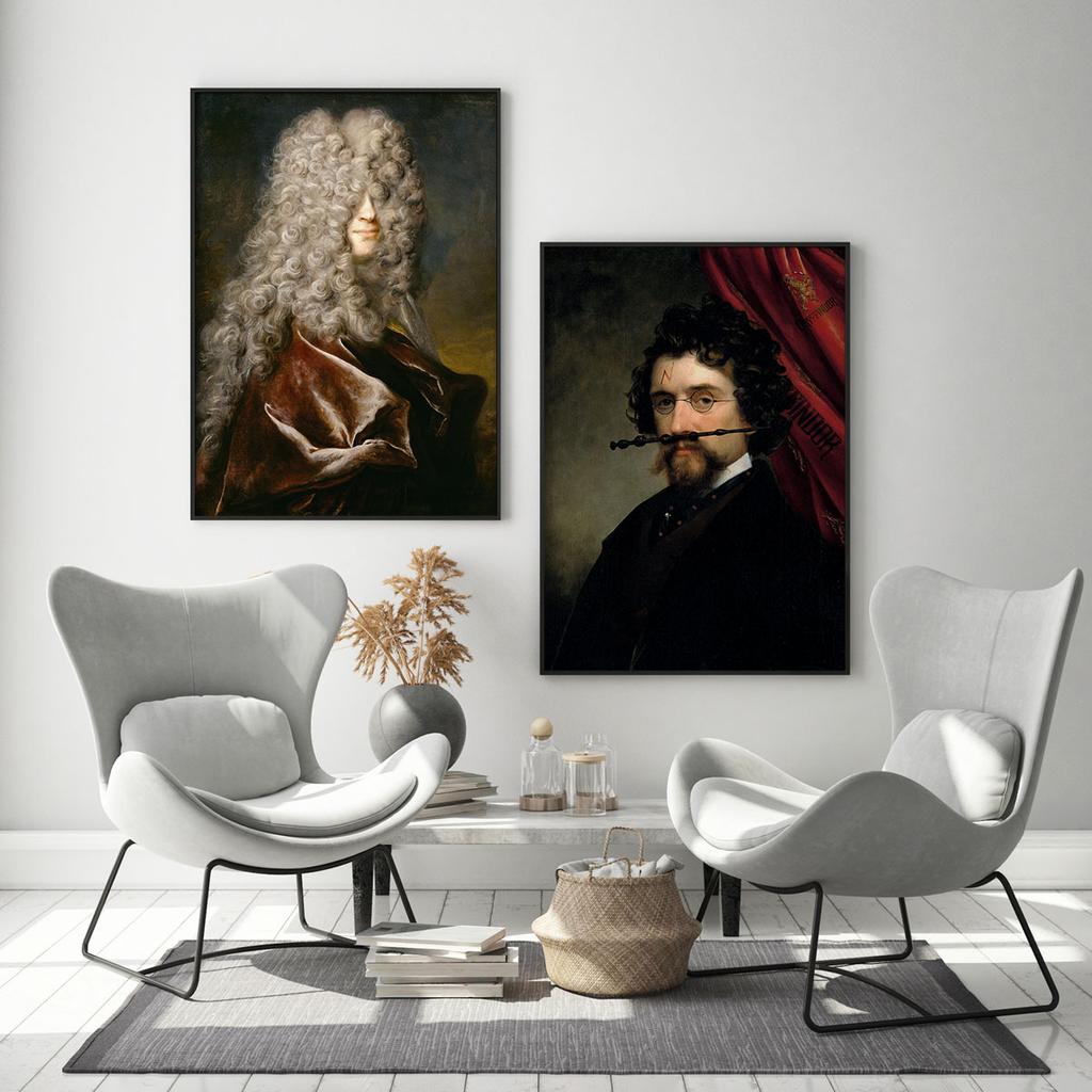 Set of Two Potter Portrait Posters