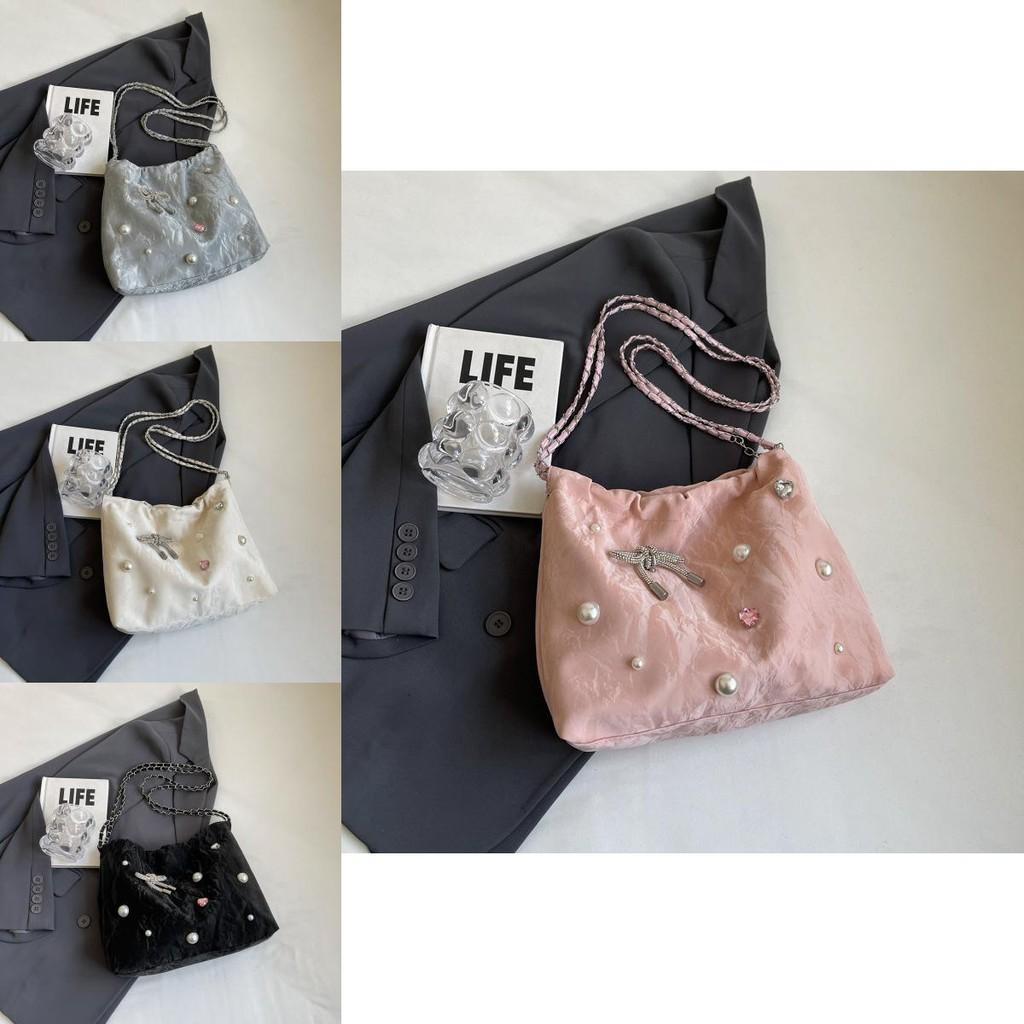 Chic Casual Medium Sized Shoulder Tote Bag For Women Featuring Trendy Spring Summer Fashion Elements