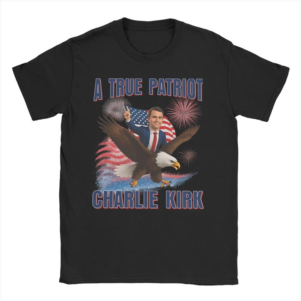 Legends Never Die Charlie Kirk Signature Funny Pure Cotton Tee Shirt Short Sleeve T Shirts Clothes Printed Unisex