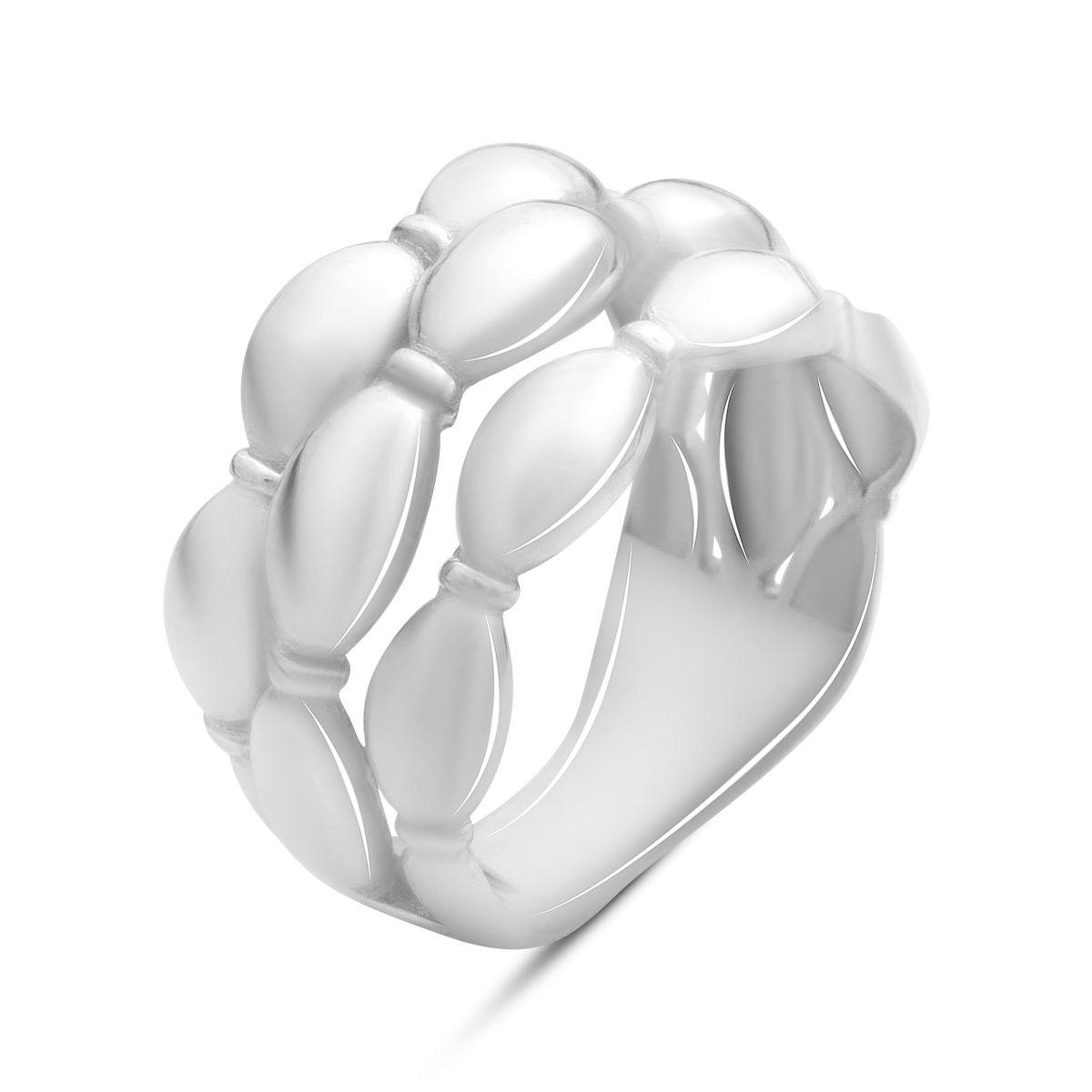 

Silver ring without stones, item weight 5.37 g (2199243) 17.5