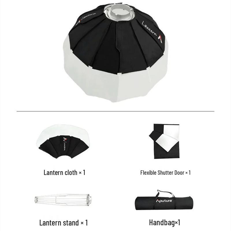 Aputure 65cm Lantern Softbox for Photography and Live Streaming
