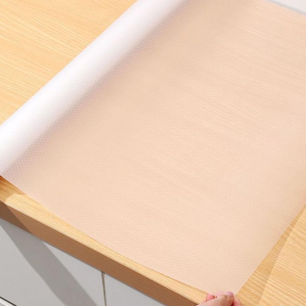 Waterproof Surface Shelf Liner Non Slip Backing Table Place Mat Refrigerator Liner  Kitchen Cabinet