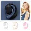 Single-ear Earhook Earbuds Bone Conduction Sport Music Headset NEW Bluetooth Earphone