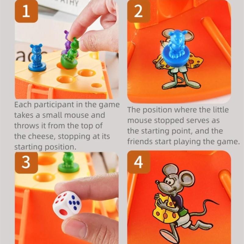 Cat and Mouse- Cake Cheese Board Game Parent-Child Interactive Toys for Kids Boys and Girls Entertainment party game toy for kid