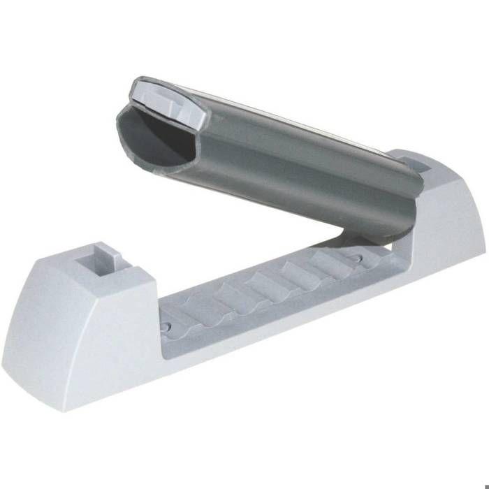 Serpa 5.07164.7043 Clip de câble autocollant 5.07164.7043 Plage de Ø du faisceau 10 mm (max) refermable gris clair, gri