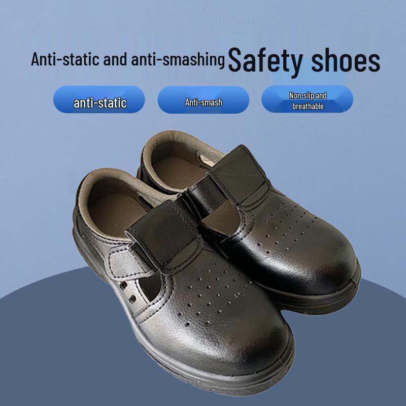 Unisex Anti-static Safety Sandals with Toe Protection