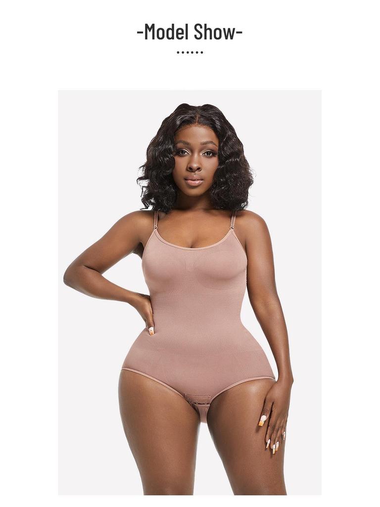 Damski body shaper plus size: Kontrola brzucha, Wyszczuplanie talii, Podnoszenie bioder, Styl europejski i amerykański, Jednoczęściowy