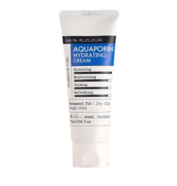 The Derma Factory Aquaporin Hydrating Cream 70ml – Deep Moisture Barrier Care