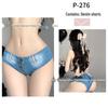 Low Waist Ripped Denim Shorts for Women - Sexy Nightclub Performance Hot Pants