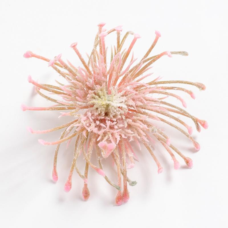 

5/10Pcs 10cm Artificial Seaweed Flowers Fake Flower Heads for Home Room Decor Wedding Decoration DIY Craft Wreath Gift Accessory 5Pcs розовый