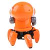 White/Pink/ Orange/ Blue Dancing Walking Robot Electric Dancing Robots for Kids Toddlers Boys & Girls Music Robot