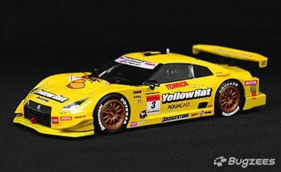 Bugsies Yellow Hat YMS Tomica 2008 1/32 #3 GT-R