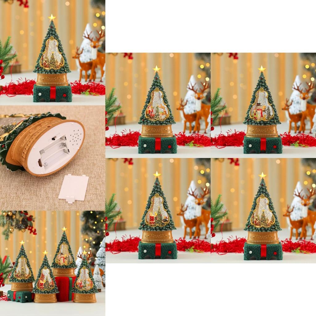 Weihnachtsbaumschmuck mit Lichtern und Musik für Feiertagsdekoration, Geschenk für Kinder und Mädchen