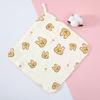 4-Layer Cotton Gauze Baby Towel - Soft, Class A, Small Square for Children and Kindergarten Use