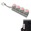 Sound Keyboard Toy Keyboard For Stress Sound Keyboard Clicker For School Travel Anxiety Keyboard Keychain Skateboard