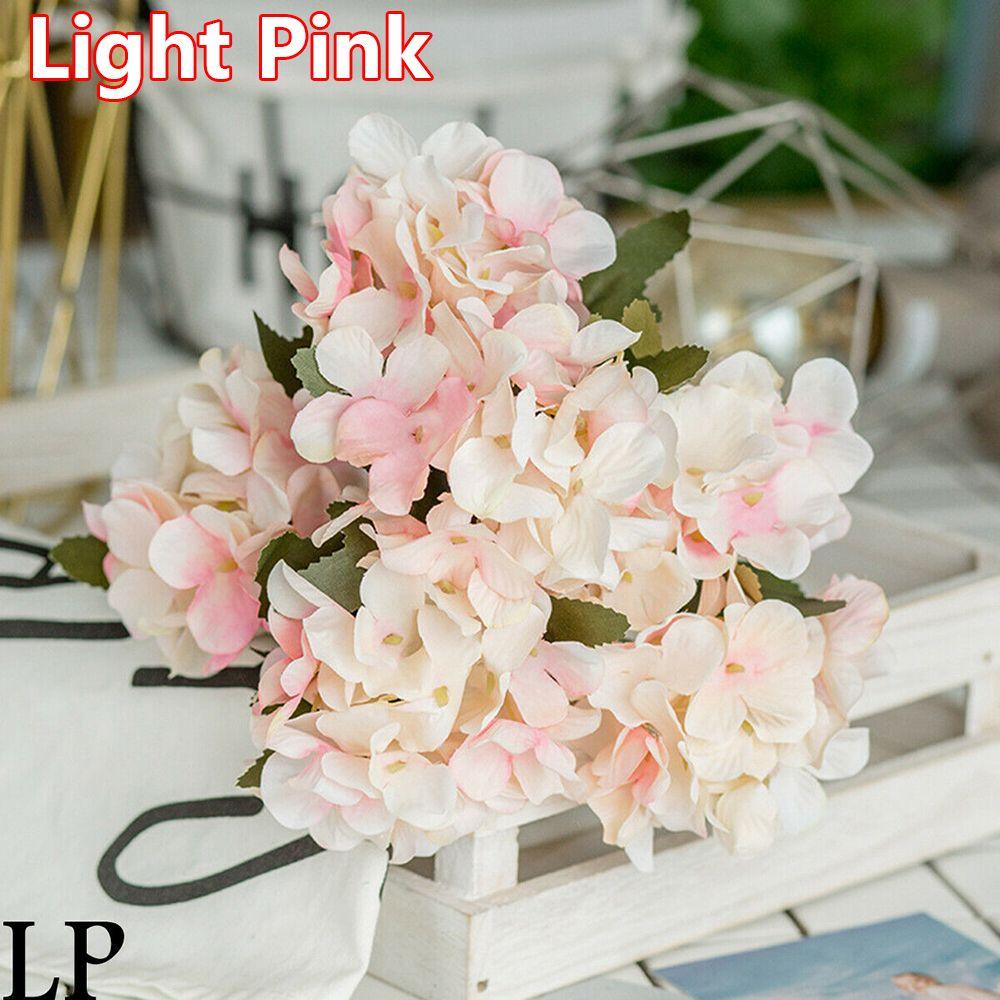 Supplies Real Touch Desktop Decor Fake Bouquet Silk Hydrangea Artificial Flower Supplies Real Touch Desktop Decor Fake Bouquet Silk Hydrangea Artificial Flower