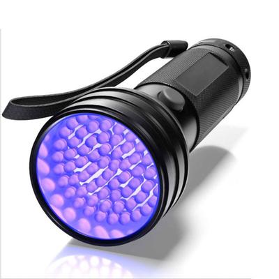 51 High-power LED UV Flashlight Purple Light Portable Design UV Led Torch Shadowless Lamp UV Curing Lamp Anti-counterfeiting