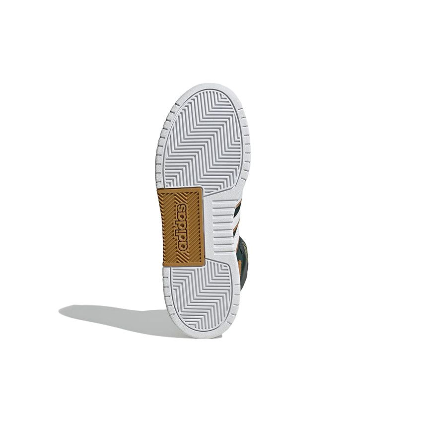 Adidas Neo 100Db Μεσσαία Μοντέρνα Casual Αντιολισθητικά Ανθεκτικά στη Φθορά Παπούτσια Σκέιτ Υψηλού Πάνω Μέρους Unisex Παπούτσια Σκέιτ Γκρι Καφέ GW6747