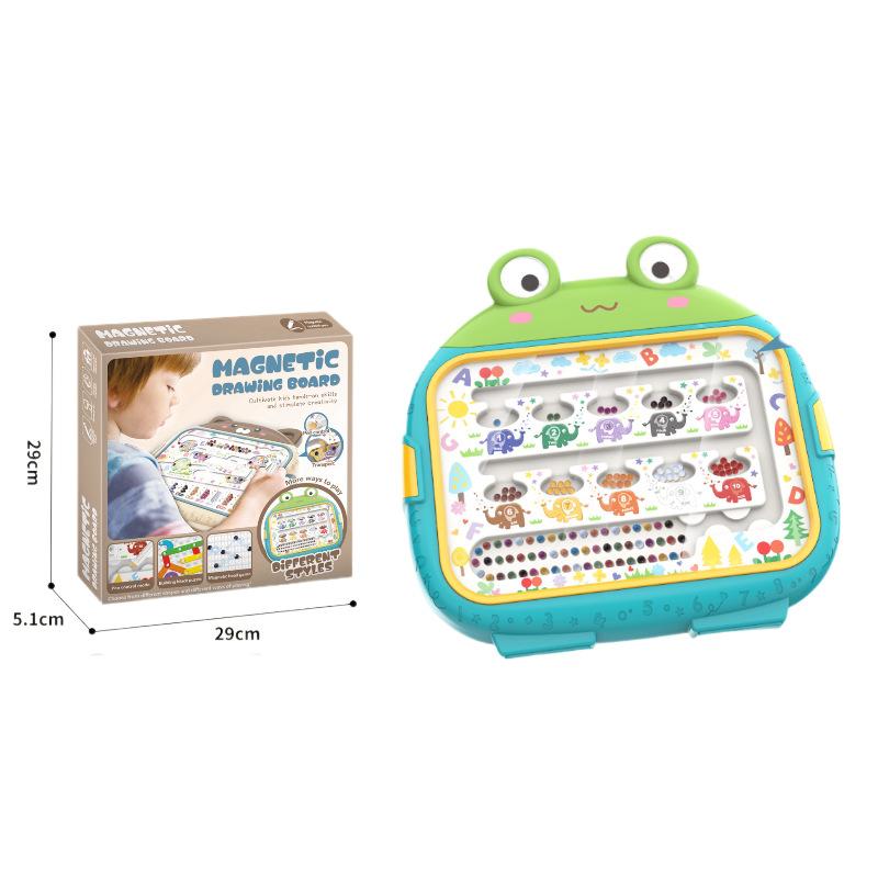 Children'S Early Education Magnetic Pen Drawing Board Maze Pen Control Training Magnetic Pen Intelligence Maze Walking Toys
