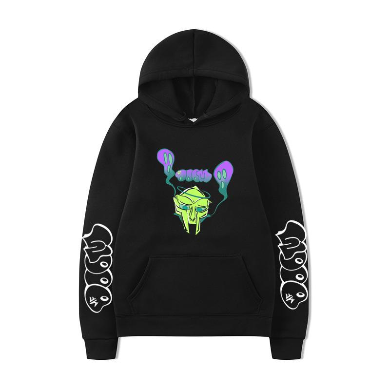 Hip-hop Singer Mf Doom Hoodies Singer New Printing Sweatshirts for Fans Long Sleeve Men Women Clothing Sudaderas Hoody