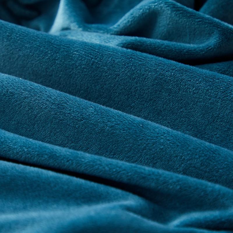 Hochwertiger, dicker, gesteppter Matratzenbezug aus kurzem Plüsch, luxuriöser, milbensicherer, weicher, warmer Stepp-Babysamt, nicht im Lieferumfang enthalten, Kissenbezug