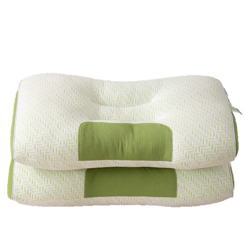 Li Shen Bamboo Charcoal Fiber Neck Support Pillow (2-Pack)