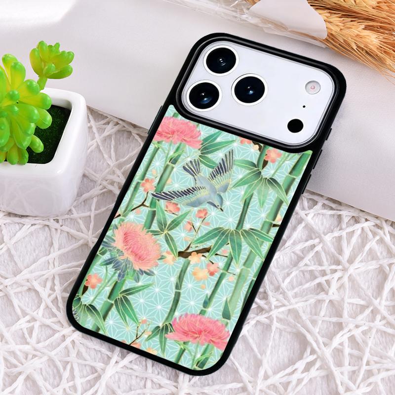 

Garden Birds soft Phone Case for iPhone 17 Air 16 15 11 12 14 13 Pro Max Shockproof Cover iPhone 14