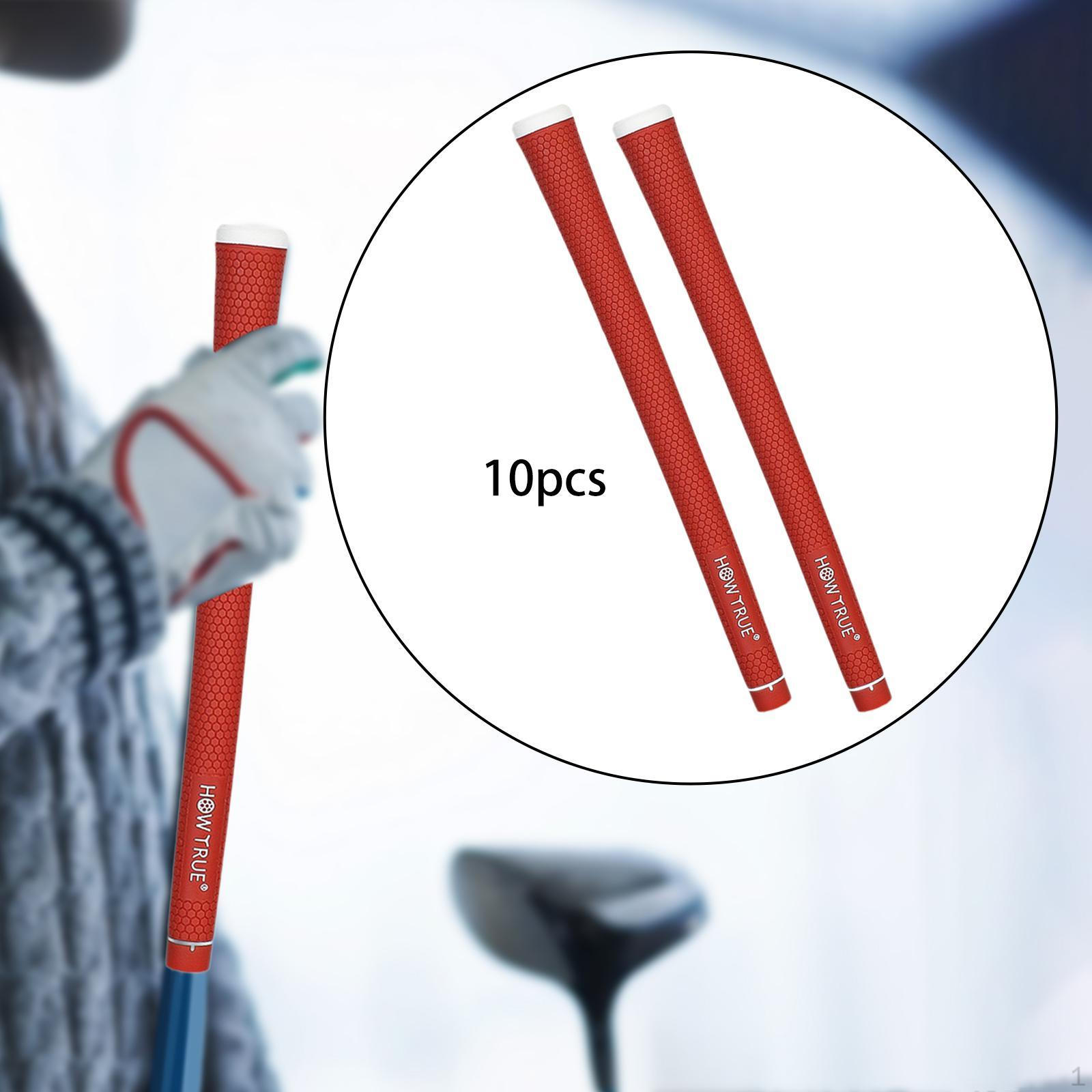 

10 шт. рукояток для гольф-клубов, оборудование для паттера, рукоятка для занятий спортом на открытом воздухе