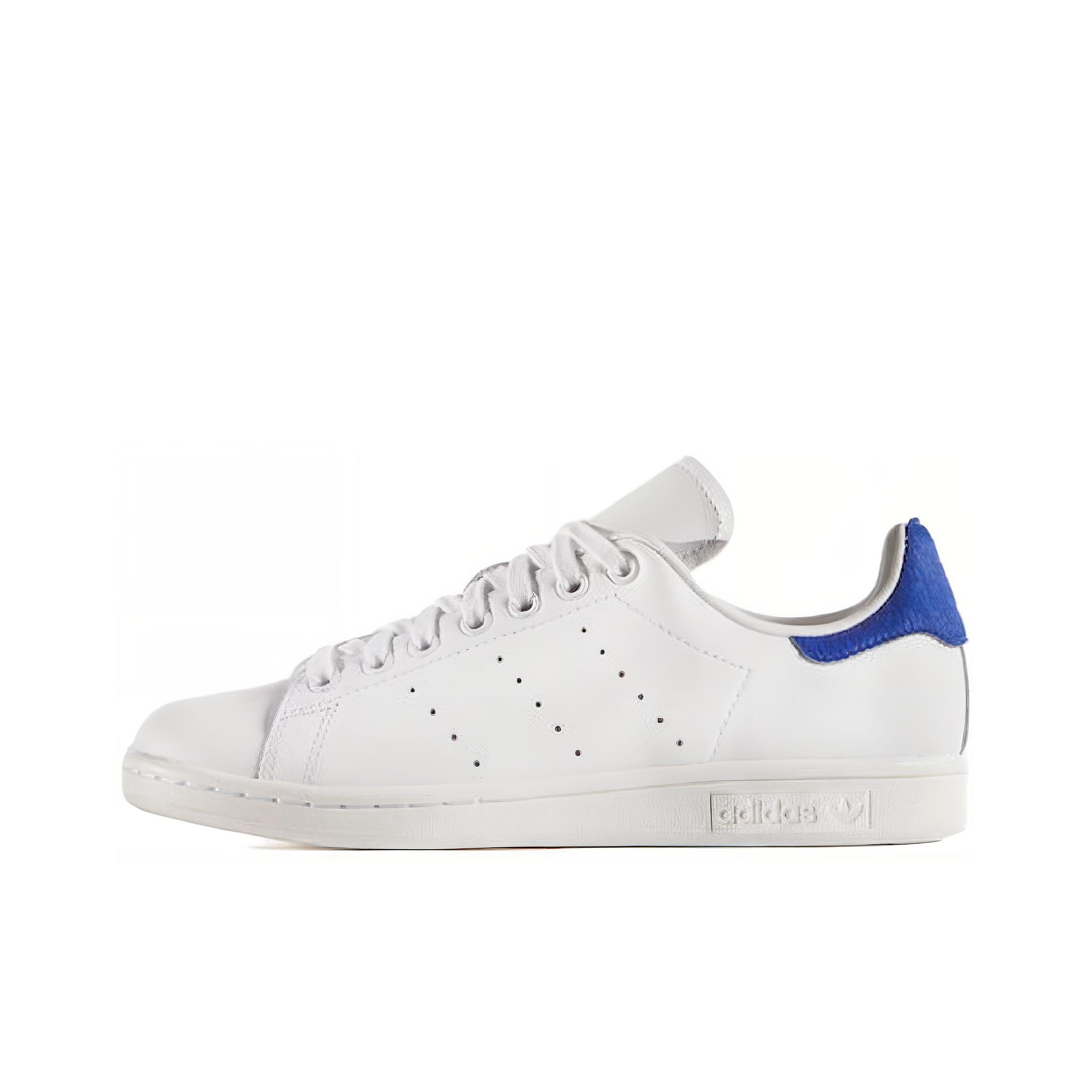 

Adidas Originals Stan Smith Round Toe Lace-Up Comfortable Versatile Non-Slip Shock Absorbing Durable Low-Top Sneakers Unisex Sneakers White S75559 37⅓