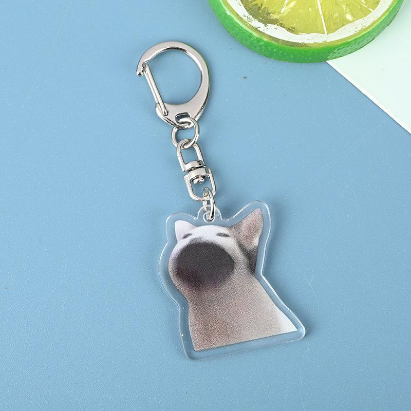 Cartoon Kawaii Bananen Katze Schlüsselanhänger Kreatives Brot Herz Schlüsselanhänger Schlüsselhalter Schlüssel Tasche DIY Zirkon Geschenk für Freunde Kinder