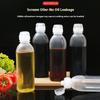 Squeeze Bottle with Nozzle Ketchup BBQ Sauce Olive Oil Dispenser Oil Container Kitchen Condiment Bottle