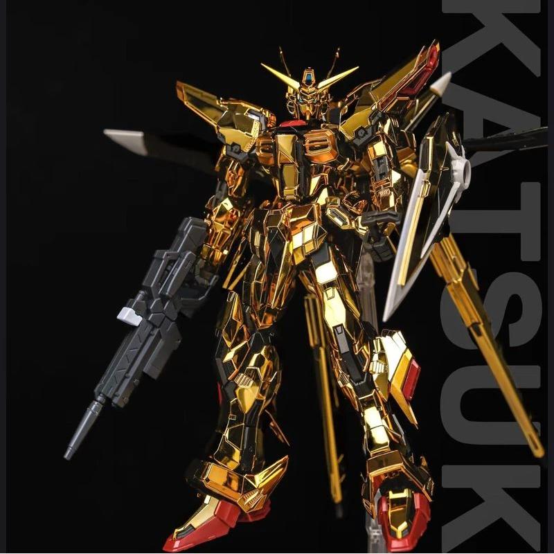 CHANGLONG 5506 ORB-01 Akatsuki Oowashi Unit 1/144 Scale Mecha Model Full Gold Electroplated Armor Assembly Model Kits Boy Gift