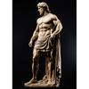 Stone Gold Statue Muscular Greek God Statue Prints Poster Canvas Painting Modern Wall Art Picture Living Room Bedroom Home Decor