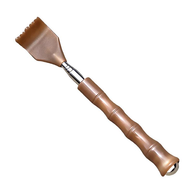 Rückenkratzer Ausziehbar Edelstahl Teleskopischer Kratz-Massagegerät Ausziehbar Teleskopisch Anti-Juckreiz Werkzeug Entspannen Rückenkralle