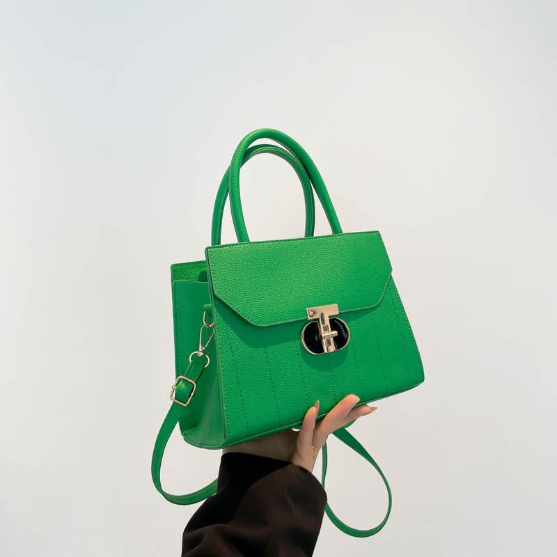 Women's Bag 2025 New Foreign Style Portable Small Square Bag Casual European and American Niche Design Large Capacity Shoulder Messenger Bag